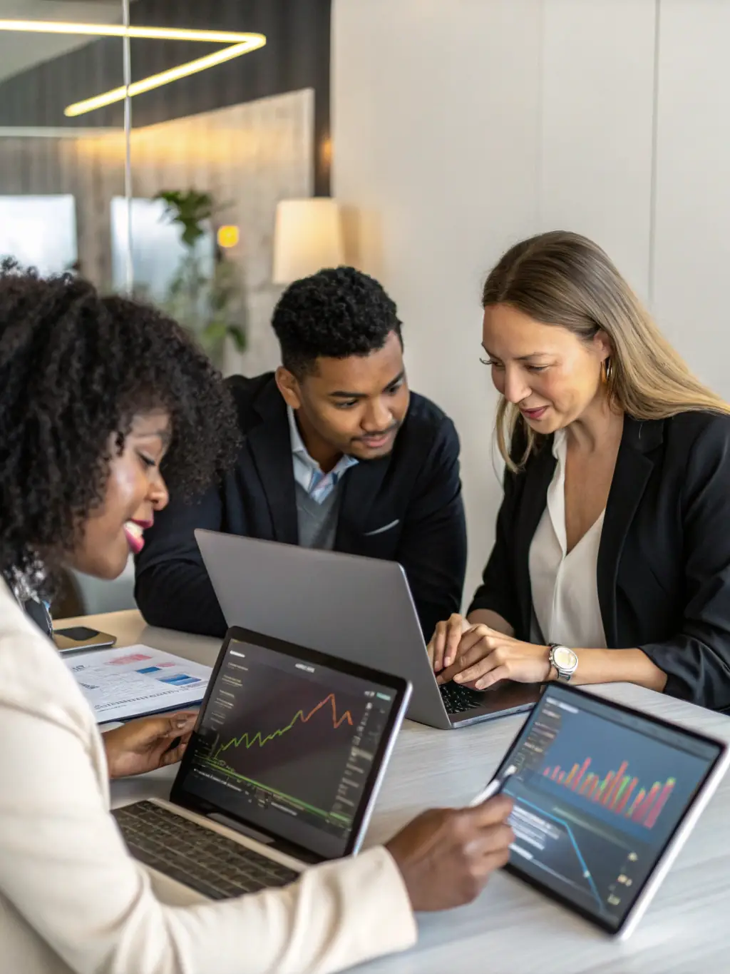 A diverse portfolio of investments displayed on a modern tablet, symbolizing mechanicgate.uno's commitment to diversified investment strategies.